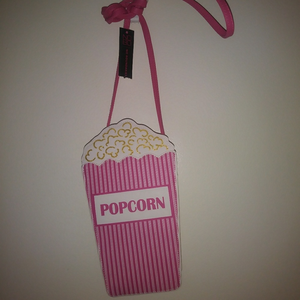 NWT Pink Popcorn Crossbody Bag